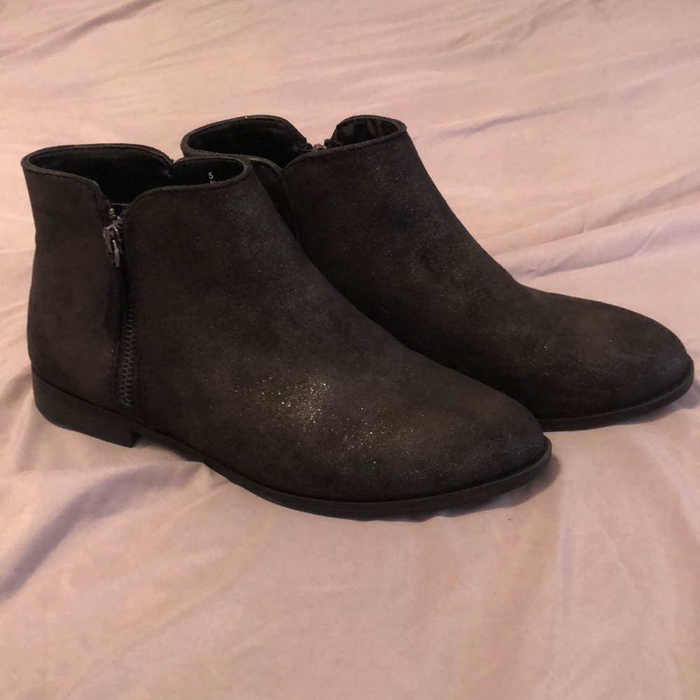black boots
